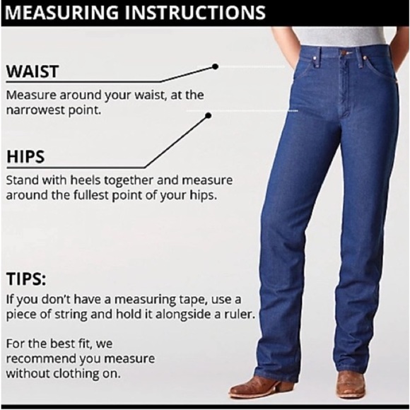 Vintage Wrangler Jeans High Waist Straight Leg Cowboy Denim Jeans 30 x 30 - Picture 7 of 11